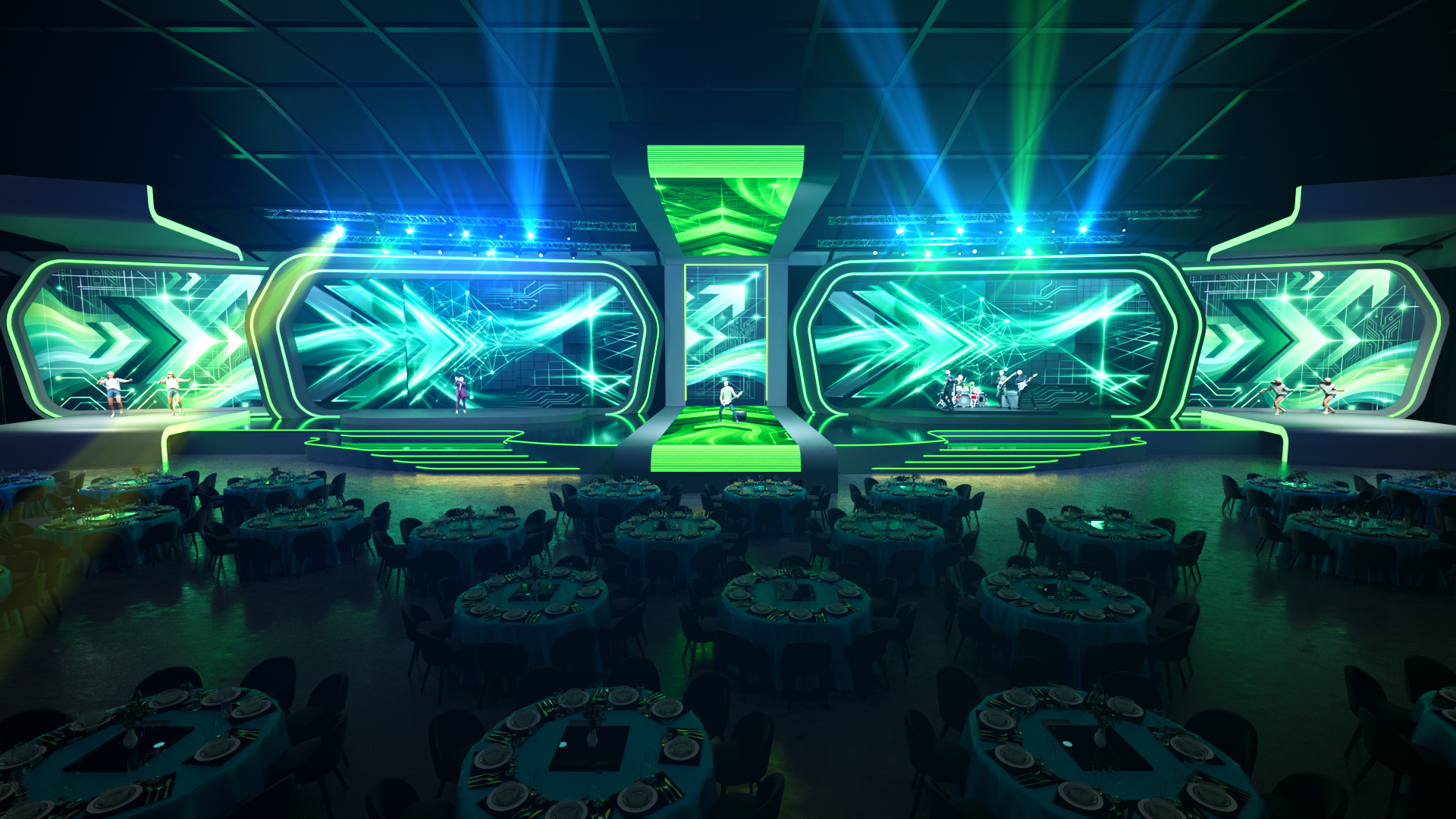 SA Auto Week event stage